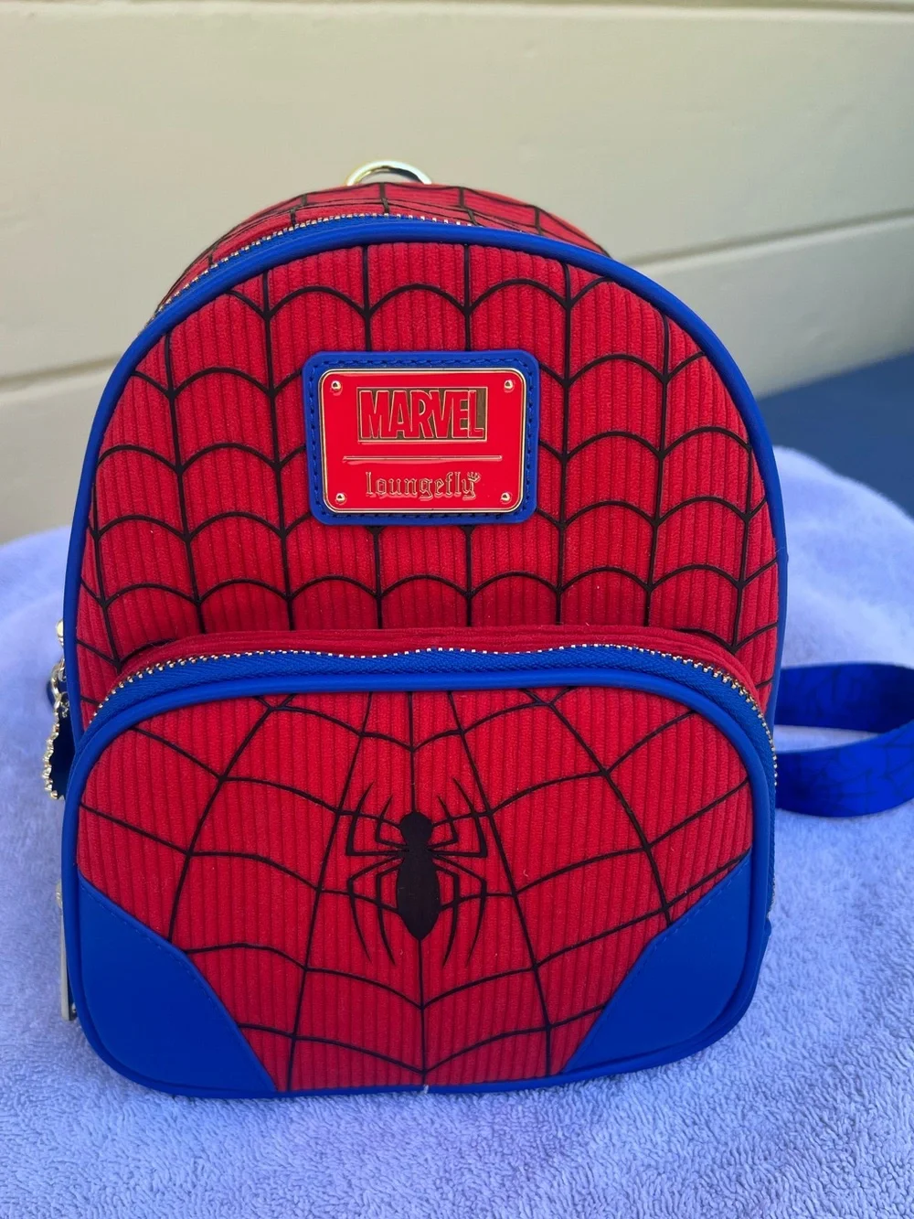 Marvel Loungefly Spider-Man Mini Backpack NWT